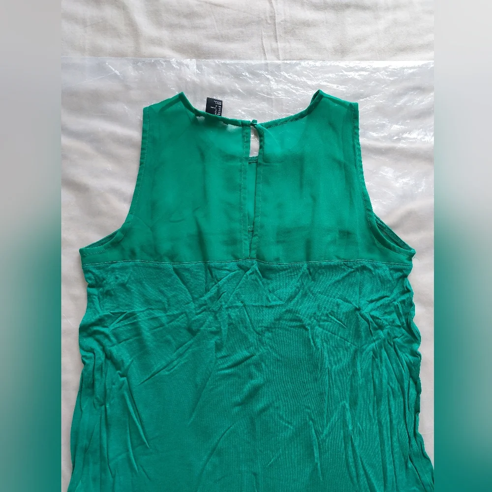 H&M Women Sleeveless Sheer Blouse - Picture 6 of 7